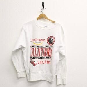 Vintage California University of Pennsylvania Vulcans Sweatshirt Large